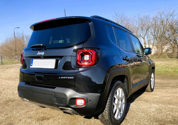 Jeep Renegade cena 74900 przebieg: 123500, rok produkcji 2019 z Warszawa małe 211